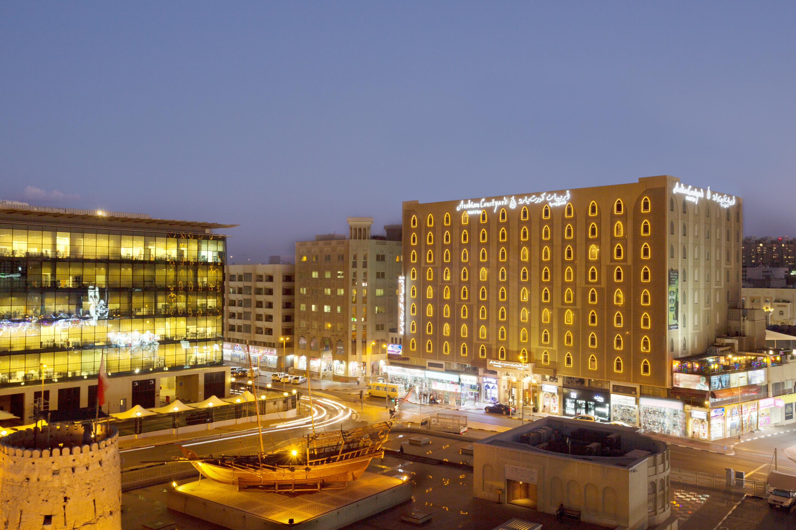 Arabian Courtyard Hotel & Spa Dubaj Zewnętrze zdjęcie